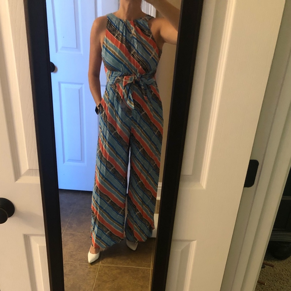 Plenty by Tracy Reese tie-front jumpsuit